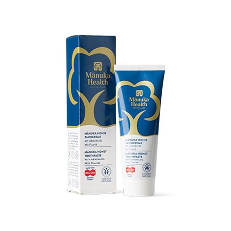 Manuka Honey Toothpaste med Manuka olie og flour