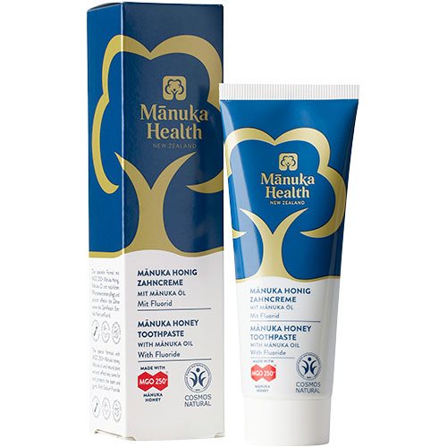 Manuka Honey Toothpaste med Manuka olie og flour