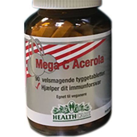 Mega C Acerola 300 mg Holdbarhed 30-09-24