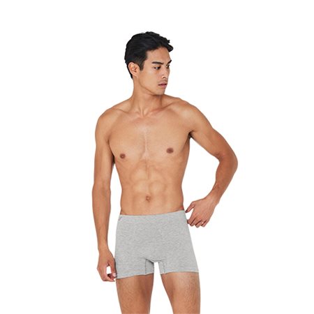 Men´s Boxers Light Grey Marl str. L