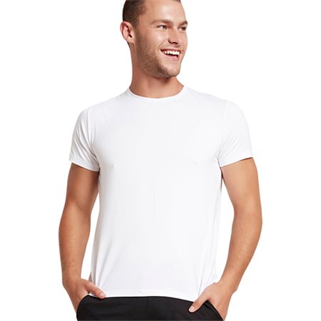Men´s Crew Neck T-shirt hvid str. XL