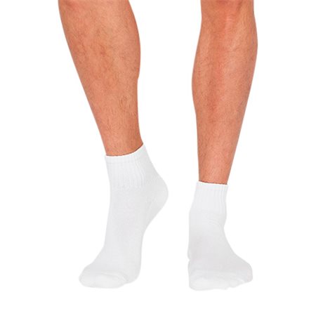 Men´s Quarter Sports Socks hvid str. 39-45