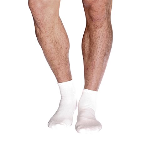 Men's Sports Ankle Socks hvid str. 38-45