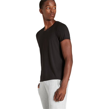 Men's V-Neck T-Shirt sort str. XL