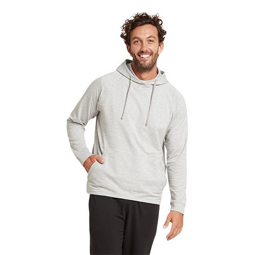 Men's Weekend Pullover Hoodie Grey Marl str. L