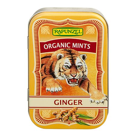 Mintpastiller m. ingefær Ø