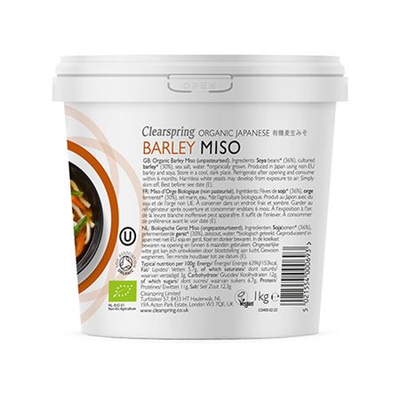 Miso Barley (byg miso) upasteuriseret Ø