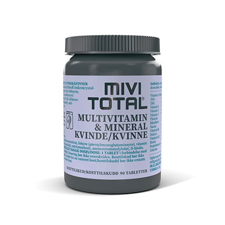 Mivi Total Kvinde multivitamin & mineraler