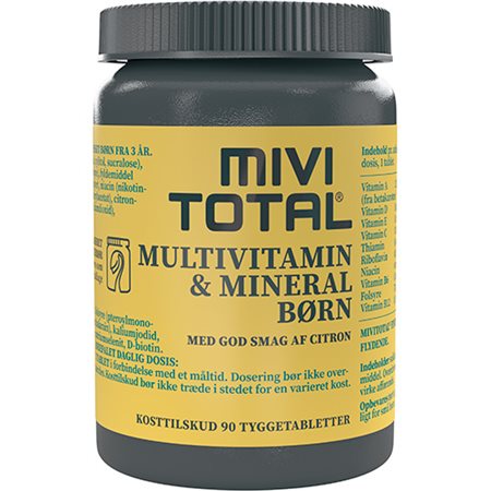 Mivi Total Multivitamin Børn