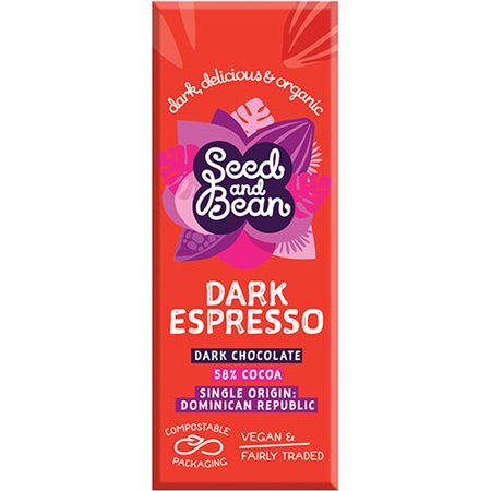 Mørk Chokolade 58% Espresso Ø
