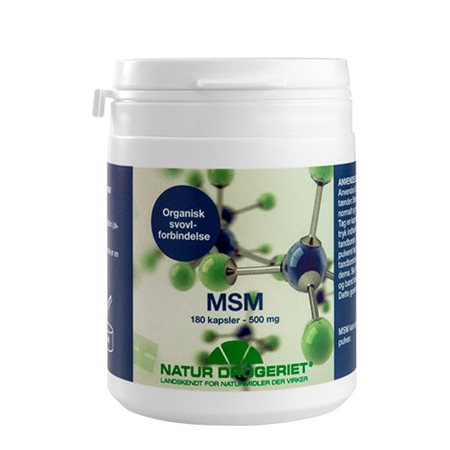 MSM kapsler 500 mg