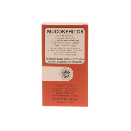 Mucokehl stikpiller 10 stk
