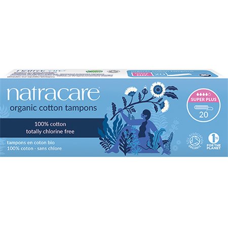 Natracare tampon 20 stk SUPER PLUS