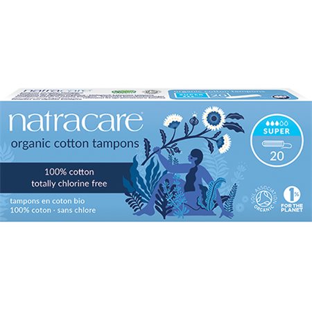 Natracare tampon 20 stk SUPER