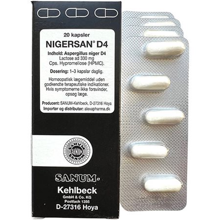 Nigersan kapsler D4