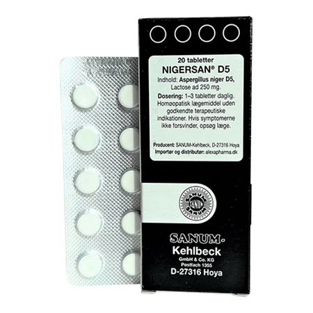 Nigersan tabletter D5
