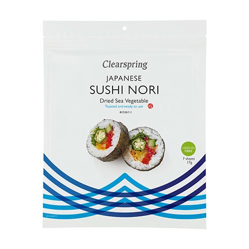 Nori sushi plader ristet