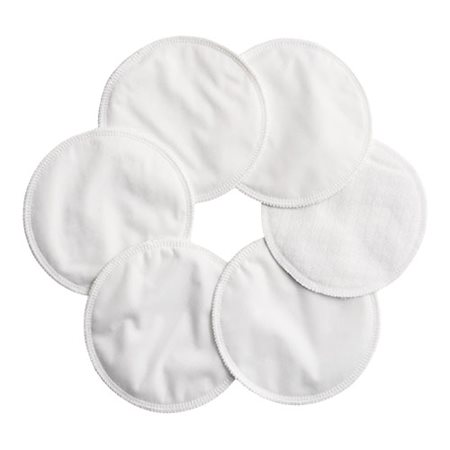 Nursing Pads Stay Dry, White 3 pairs
