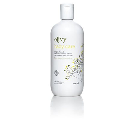 Olívy baby care - diaper change