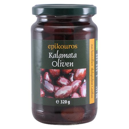 Oliven kalamata m. sten Ø