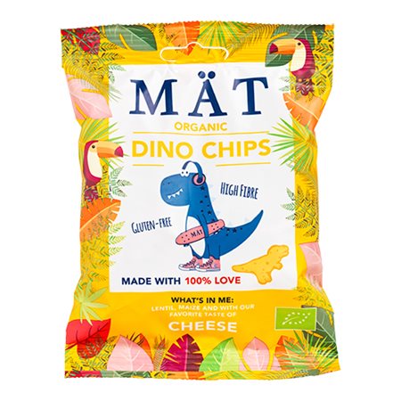 Organic Dino Chips Cheese Ø