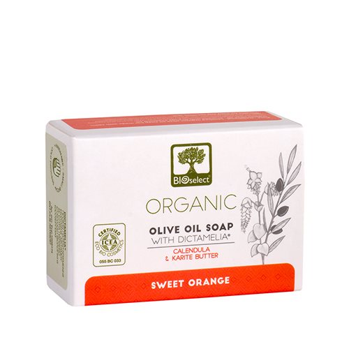 Bioselect Organic Olive Oil Soap Orange Face