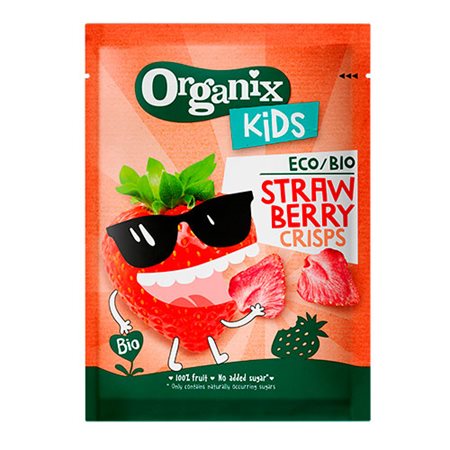 Organix Kids Strawberry Crisps Ø