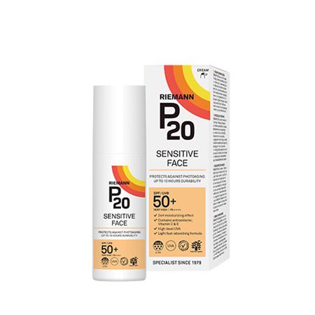P20 Sensitive Face SPF 50+