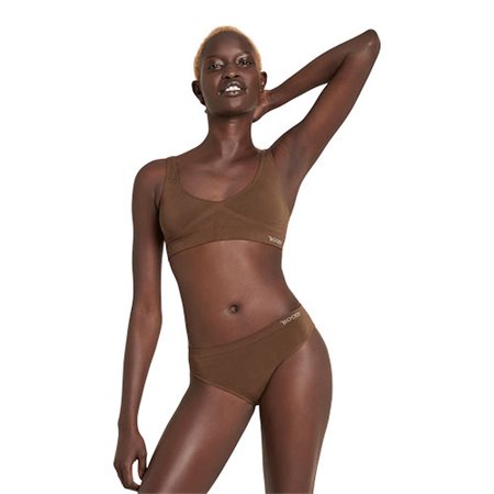 Padded Shaper Crop Bra nude 6 str. XL