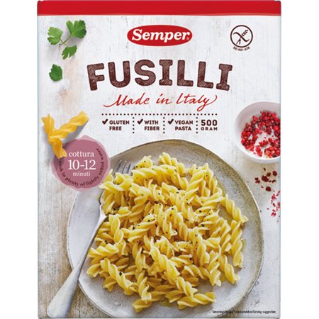 Pasta skruer Fusili