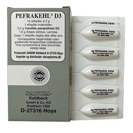Pefrakehl stikpiller D3