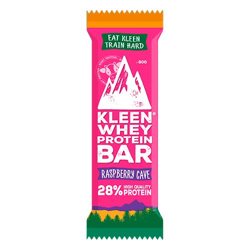 Proteinbar Raspberry Cave Fra Kleen