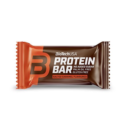 Proteinbar Salted Caramel Fra Biotechusa