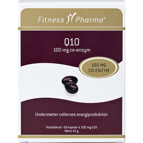 Q10 100 mg Fitness Pharma – 60 kap