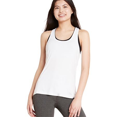 Racerback Tank Top Active hvid str. L