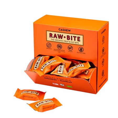 RAWBITE Officebox Cashew 45x15g Ø