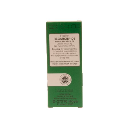 Recarcin D6 kapsler