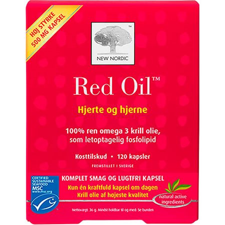 Red Oil omega 3 krill olie
