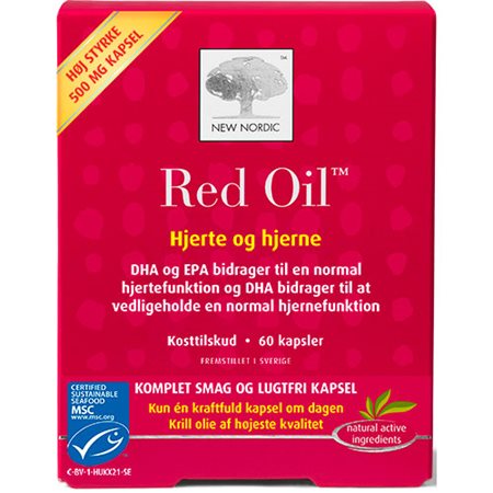 Red Oil omega 3 krill olie