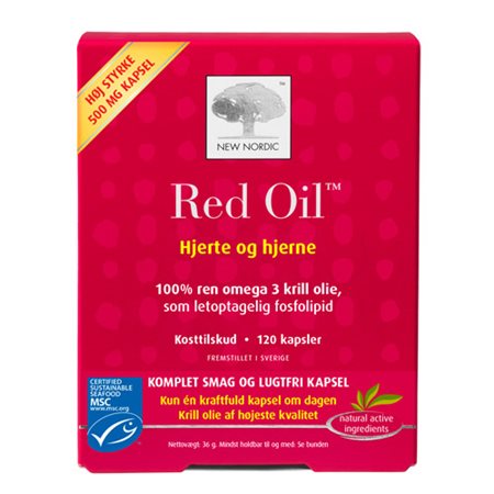 Red Oil omega 3 krill olie