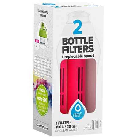 Refiller filterflaske Rød
