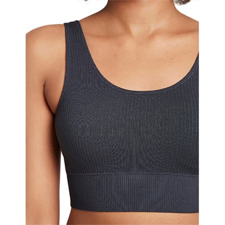 Ribbed Seamless Bra Storm str. XL