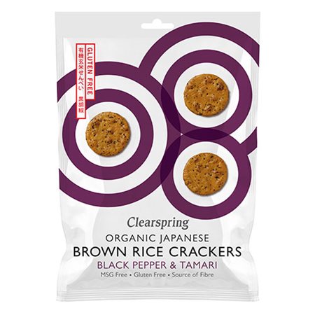 Rice Cracker Black Pepper & Tamari Ø
