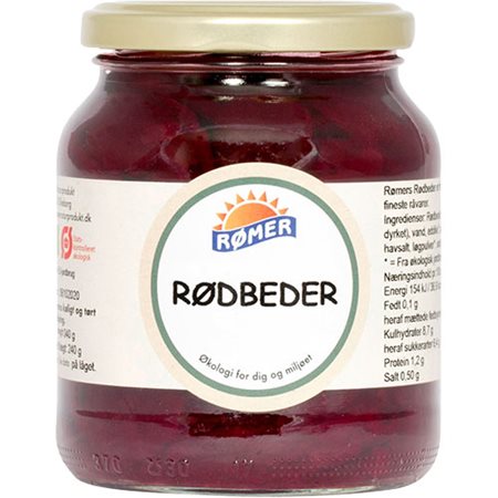 Rødbeder i glas Ø