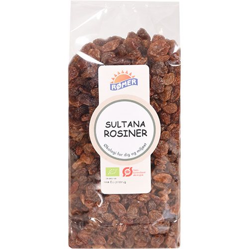 Rømer Rosiner lyse Sultana Ékologisk – 500 g