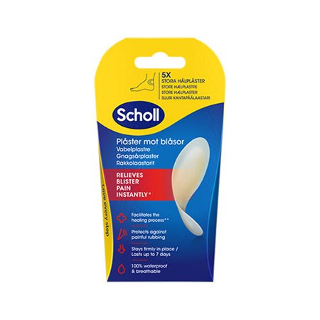 Scholl Blister Plasters Heel 5 stk