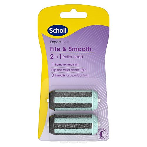 Scholl File & Smooth 2-in1 Roller Head