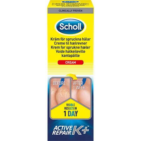 Scholl Heel Crack Cream Act.repair K+