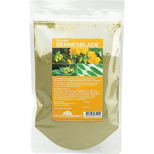 Billede af Natur-Drogeriet Sennesblade pulver - 100 g