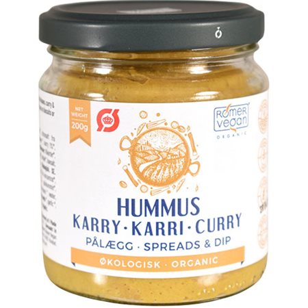 Smørepålæg Hummus karry Ø